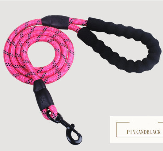 Reflective Dog Leash Nylon Pet Dog Leash Rope For Small Medium